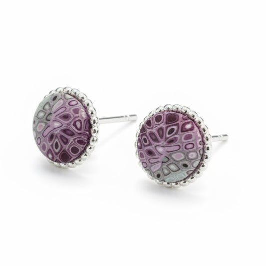 Sanctuary | Stud Earrings 10mm |Mosaic