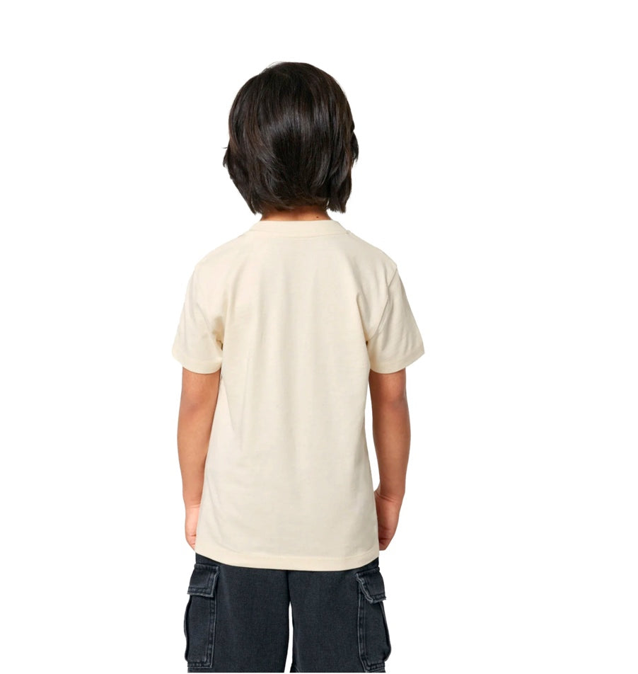 Best Organic Super Soft Childs Unisex T-shirt -Embroidered - AstroWoof the Space Dog