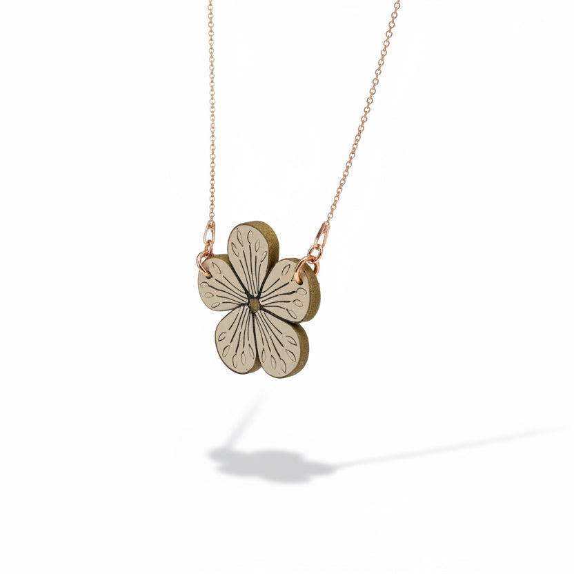 Cappuccino | Flower Pendant