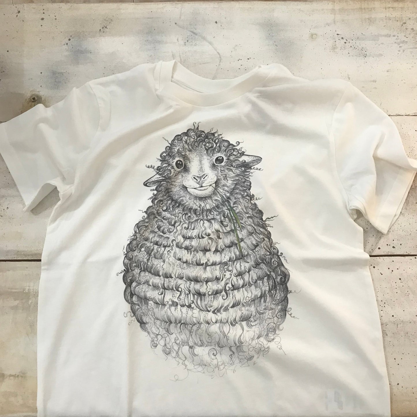 Best Organic cotton Super Soft T-shirt - Wilfred the Sheep