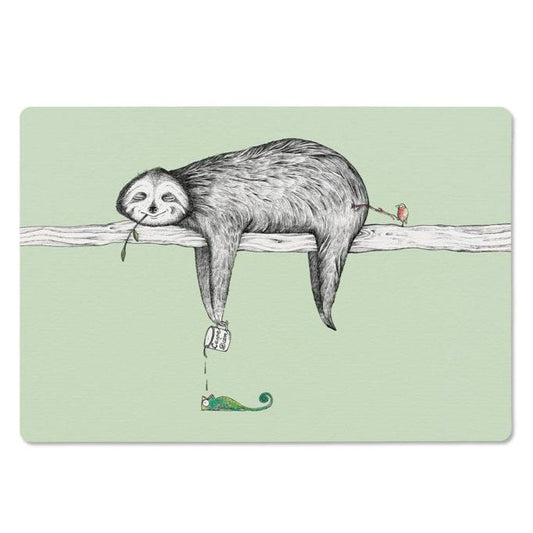 Wooden Breakfast Board-Sloth