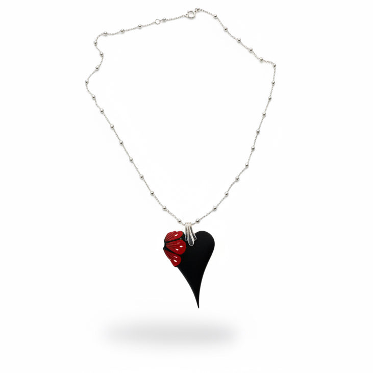 Be Still My Beating Heart- Sterling Silver Chain
