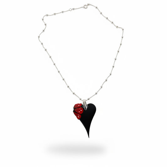 Be Still My Beating Heart- Sterling Silver Chain