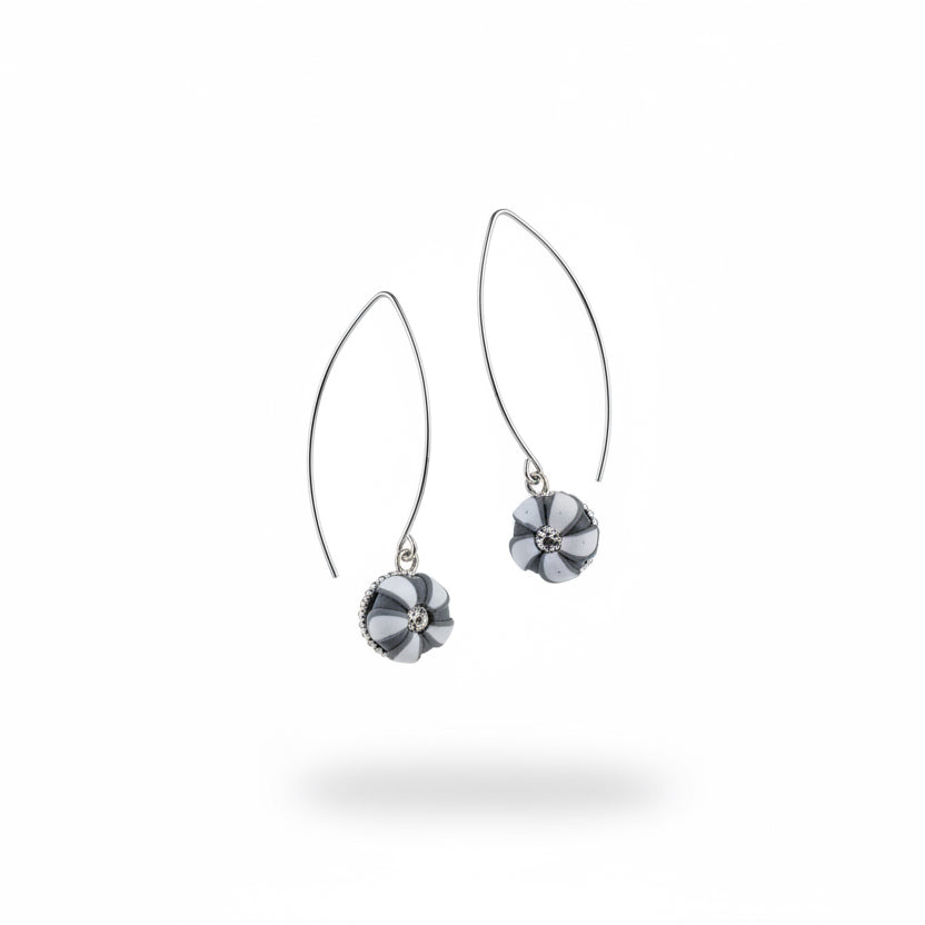 Moonlit Shimmer |Twilight Shadow Earrings| Swarovski