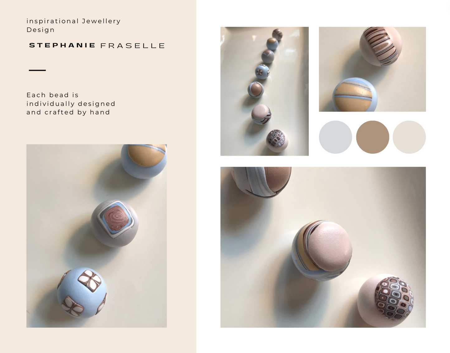 „Strände“ 37 mm Armreif von Stephanie Fraselle - Kunstvolles Schmuckdesign