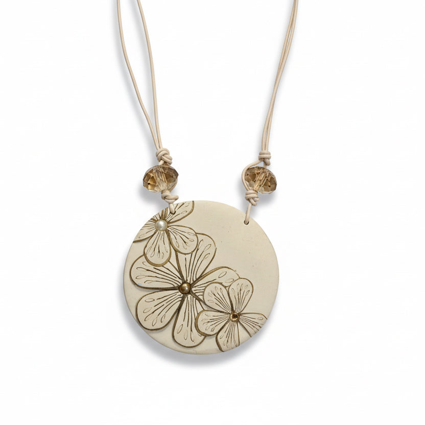Cappuccino | Round pendant