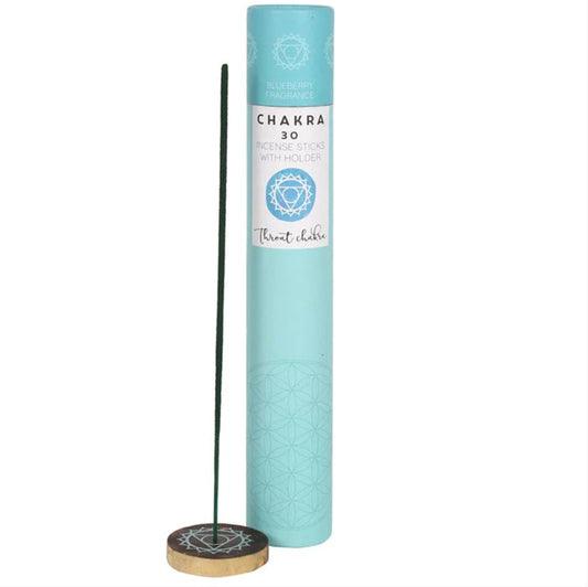 Varitas de incienso con fragancia de arándanos para el chakra de la garganta