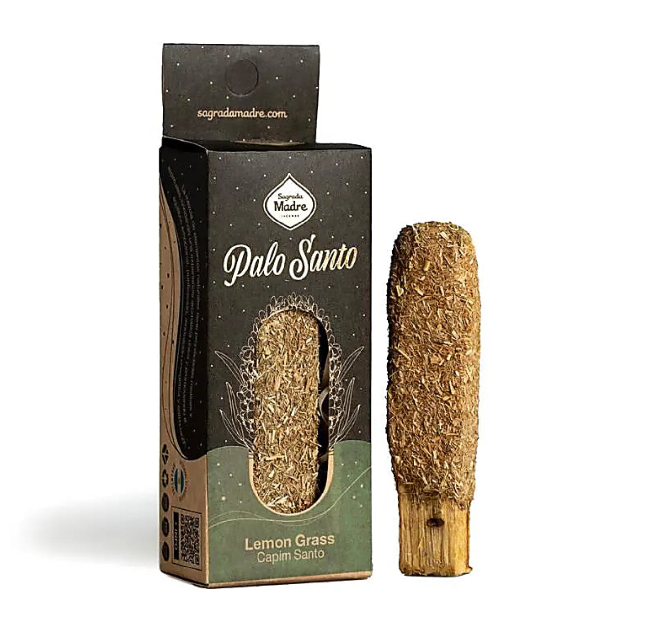 Sagrada Madre Palo Santo Stick – Handcrafted & Herb-Wrapped (Lemongrass, Lavender & Flowers)