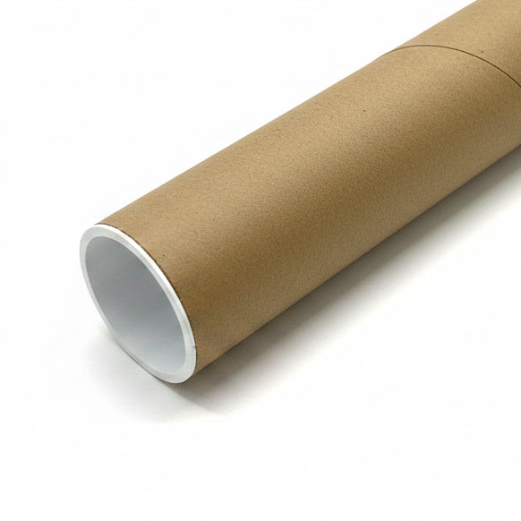 Cardboard Print Shipping Tube – 5cm Diameter x 50cm Length