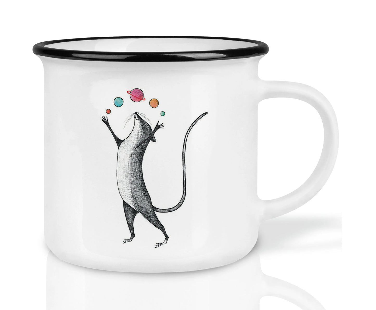 Taza de cerámica de alta calidad - Cosmic Mouse