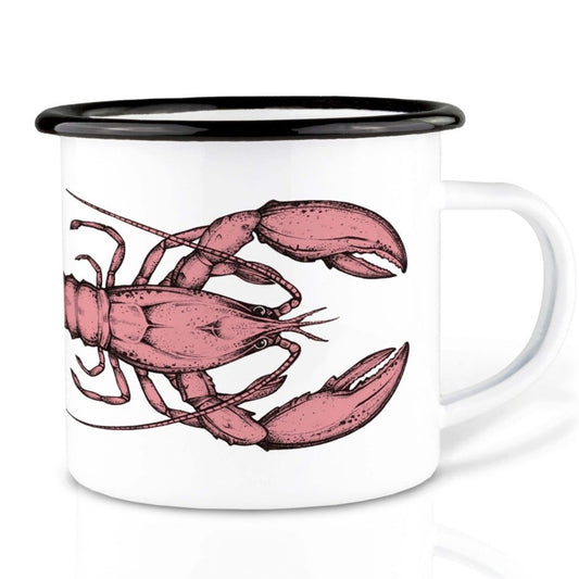 Enamel cup - LOBSTER