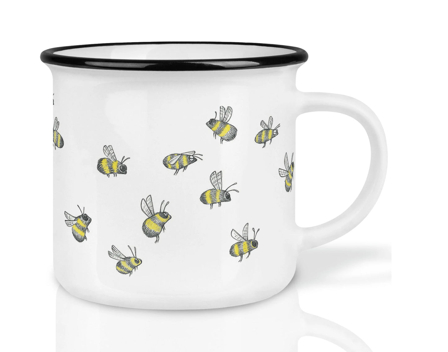 Taza de cerámica de alta calidad - Enjambre de abejas