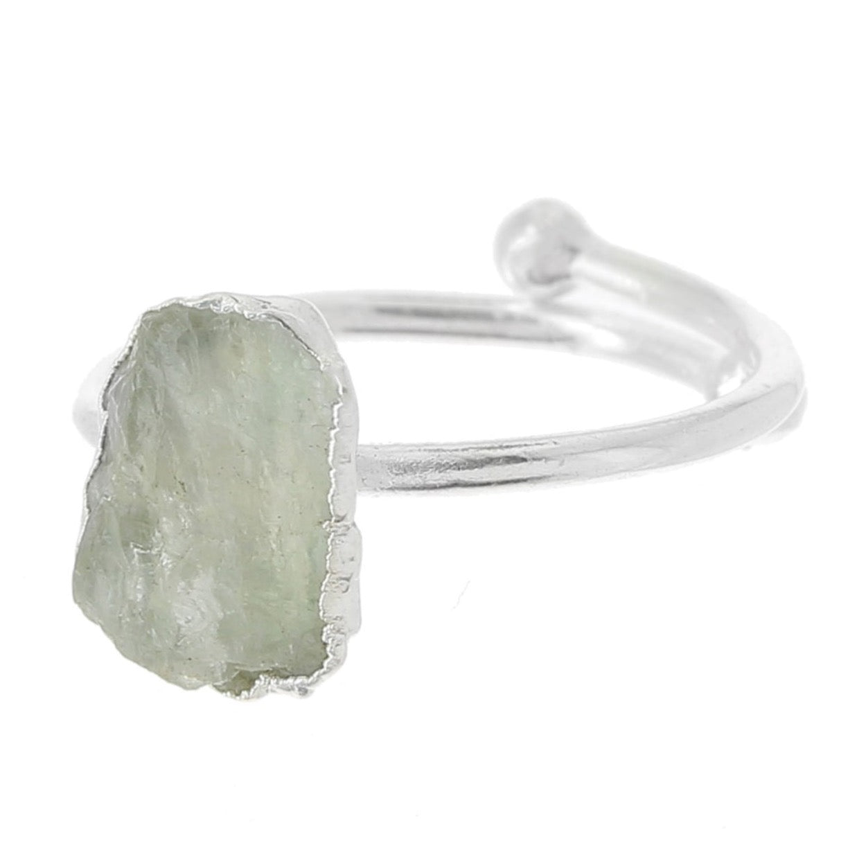 Anillo de plata con piedra preciosa PIEDRA LUNA.