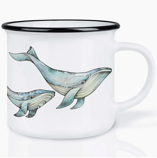 Hochwertige Keramiktasse - Weihnachts-Waschbär-Magier