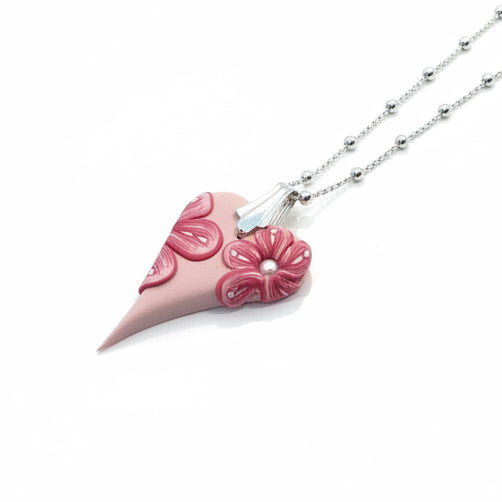 Tapered Heart | Pink Bloom