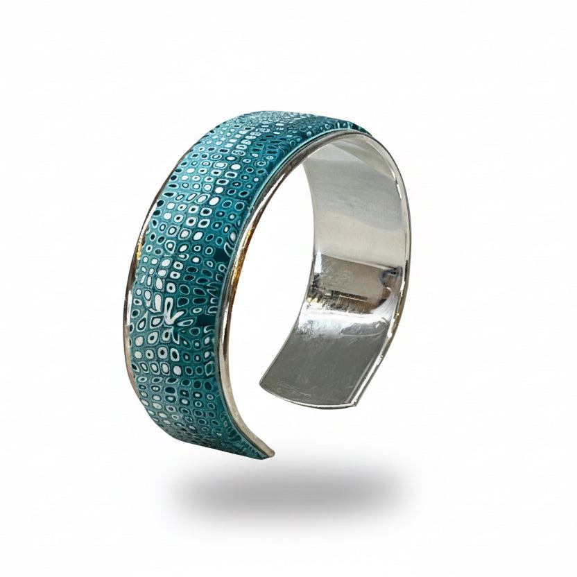 Tranquility|Mosaic|Medium Cuff