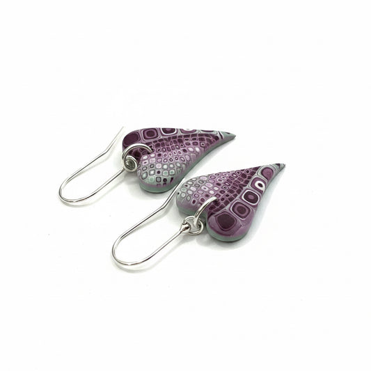 Sanctuary Tapered Hearts | Sterling Silver Earrings