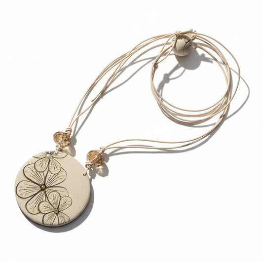 Cappuccino | Round pendant