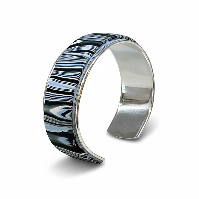 Blue Denim|Wavy|Medium Cuff