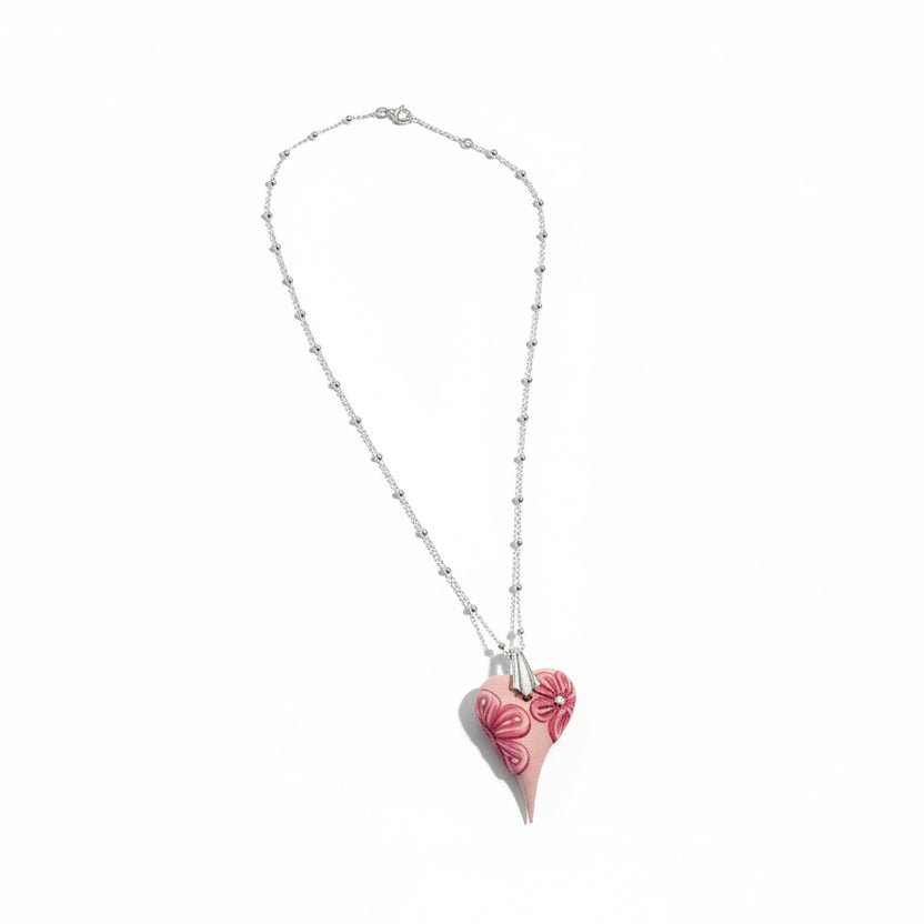 Tapered Heart | Pink Bloom