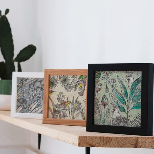 WOODEN Art Tile Frame