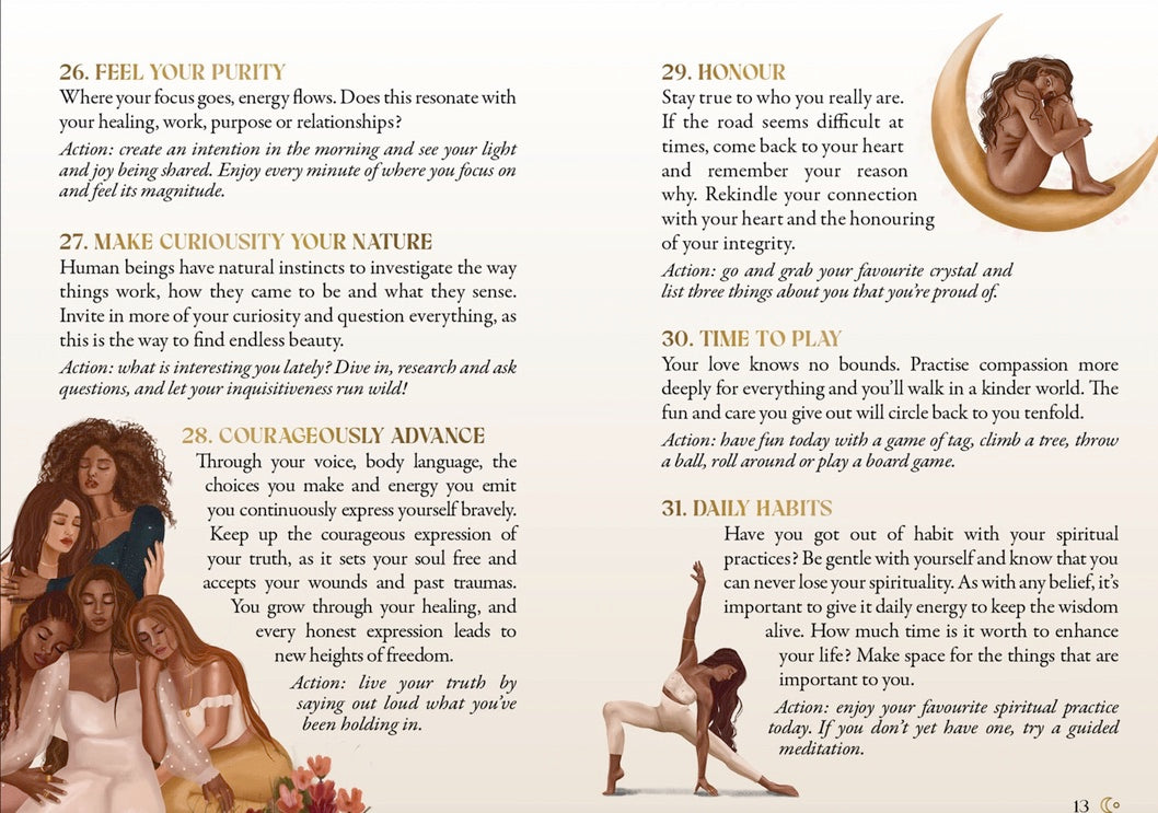 Love and Light Mantra Cards By: Marion Piret (illustrator)and Ali Oetjen (author)