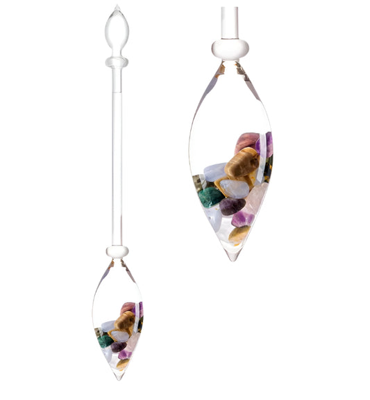 Gemstone Vial – Five Elements - Handblown Artisan Glass