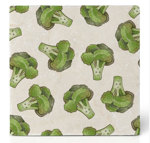 Natural stone art tile  "Brocolli"