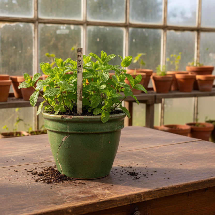 Handmade Ceramic Herb Plant Markers – Spanish Collection