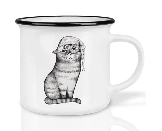 Taza de cerámica de alta calidad - Buenas noches, gato