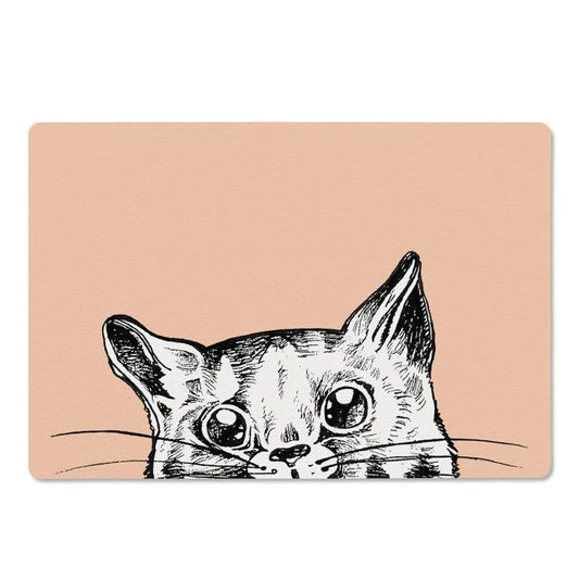 Wooden Breakfast Board-Imma the Cat