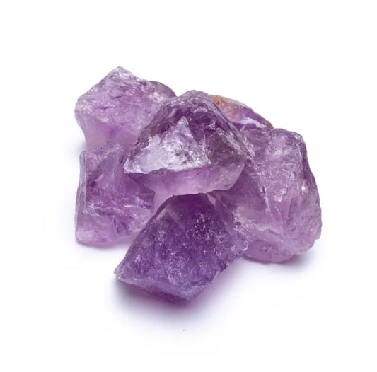 Rough, natural and raw  chunks of AMETHYST .