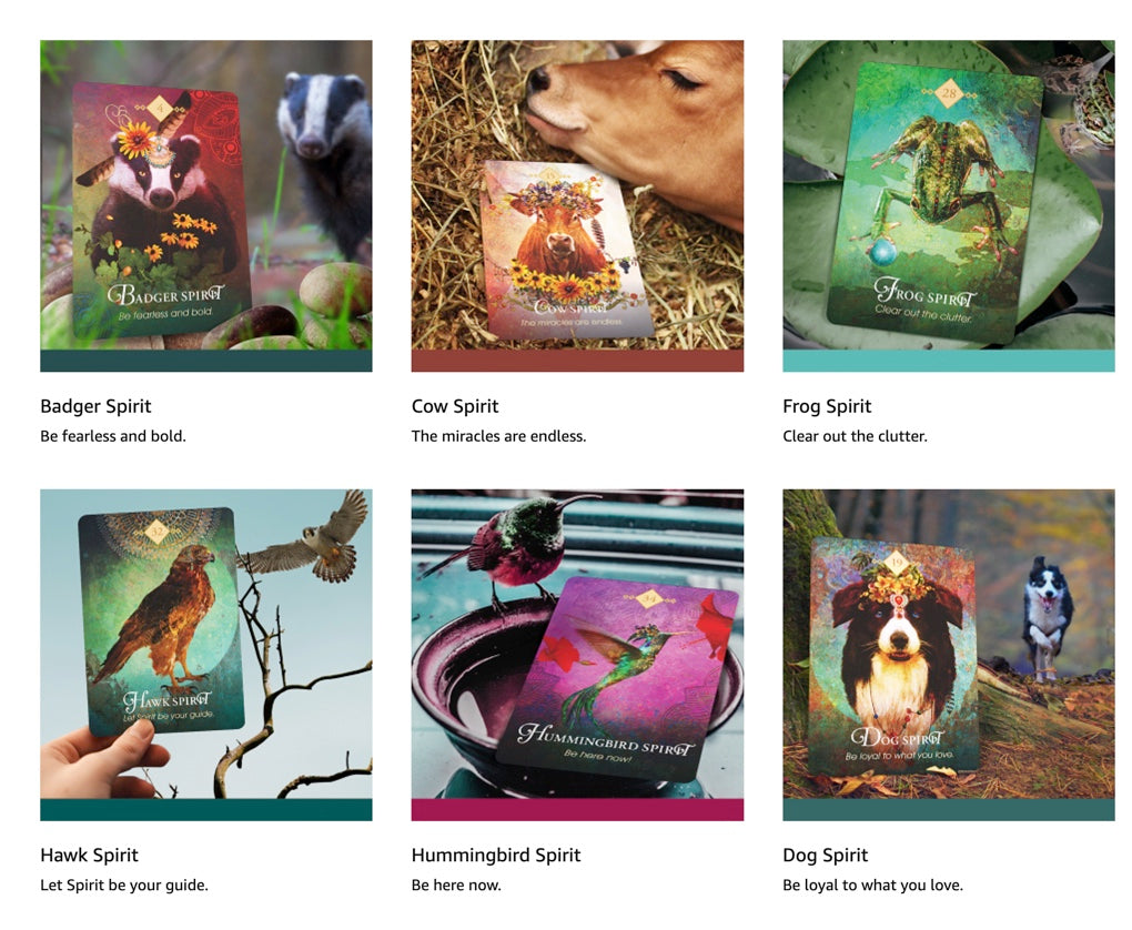 Baraja de cartas - El oráculo de los animales espirituales - Colette Baron-Reid 