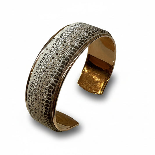 Cappuccino Handmade Cuff