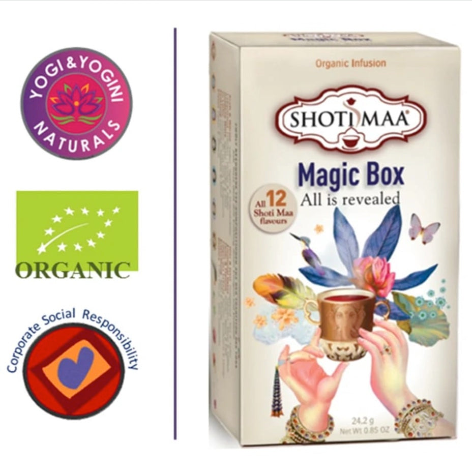 Shoti Maa Magic Box alle 12 Bio-Teesorten