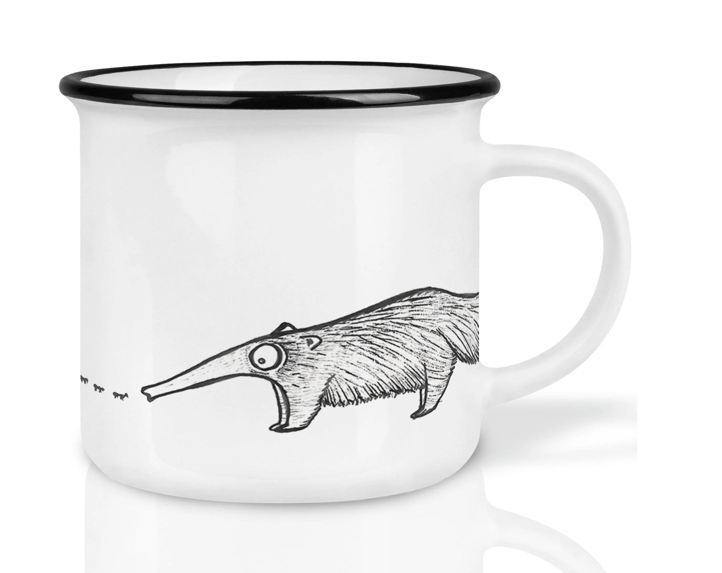 Hochwertige Keramiktasse - Ameisenbär