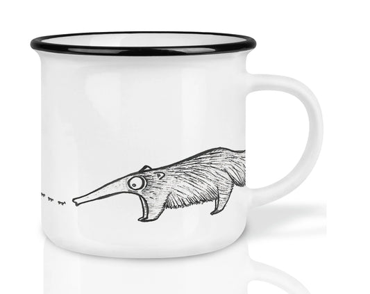 Hochwertige Keramiktasse - Ameisenbär