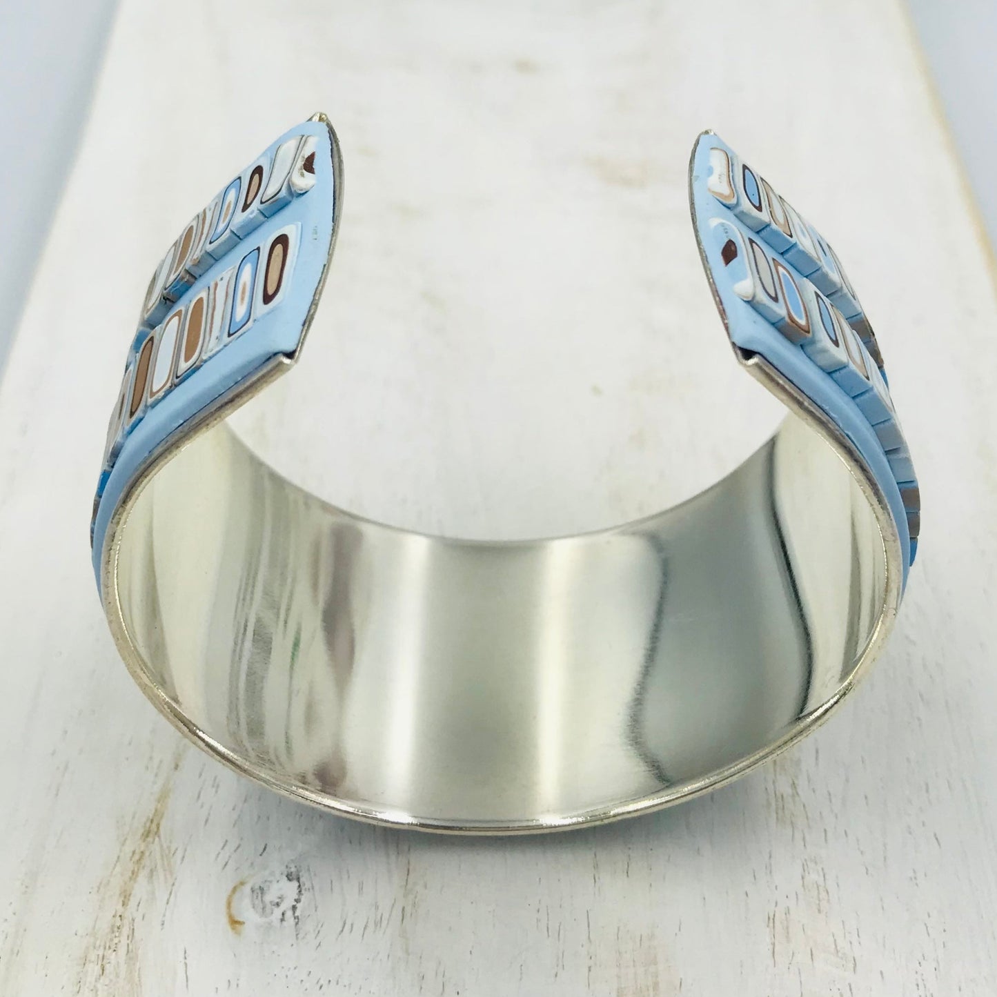 „Strände“ 37 mm Armreif von Stephanie Fraselle - Kunstvolles Schmuckdesign