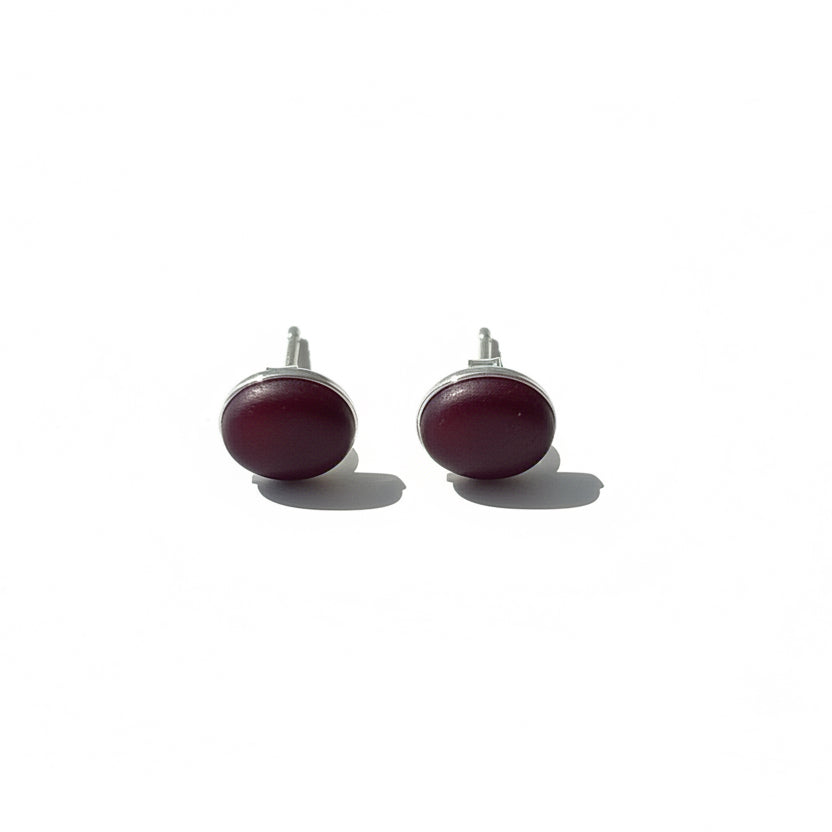 Sanctuary | Stud Earrings 8mm | Plum