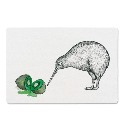 Wooden Breakfast Board- Two Kiwis
