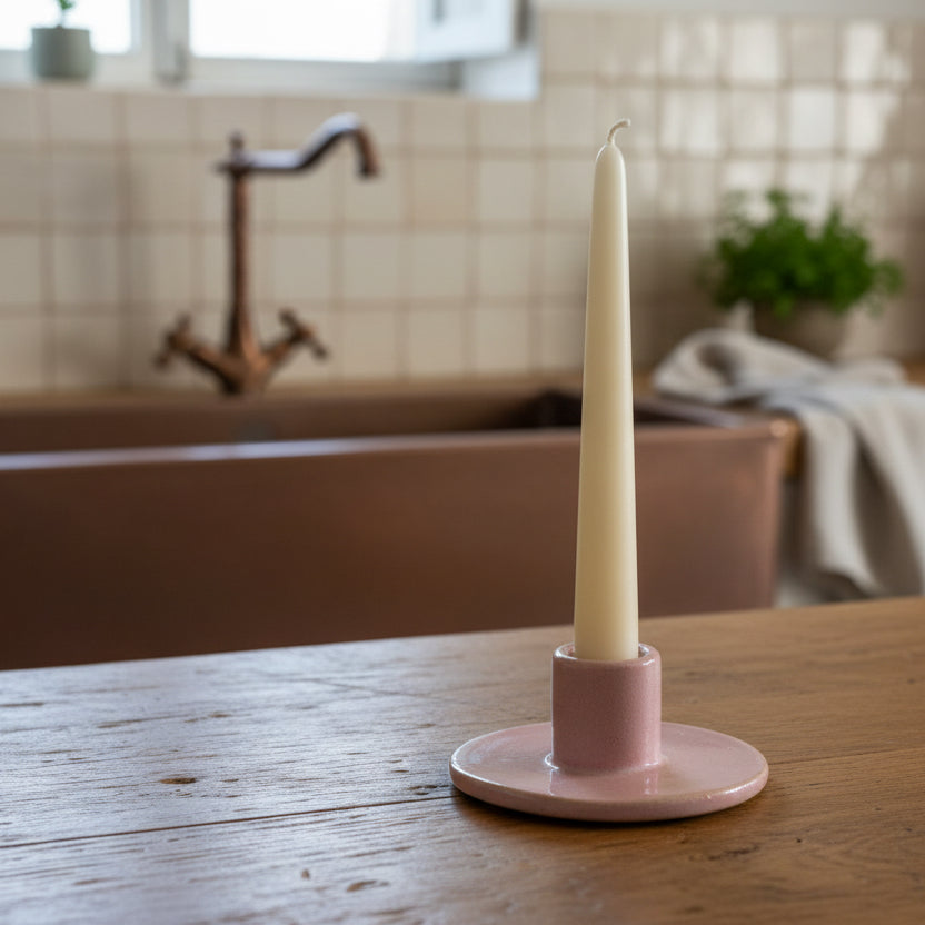 Handmade Ceramic Artisan Candle Holder