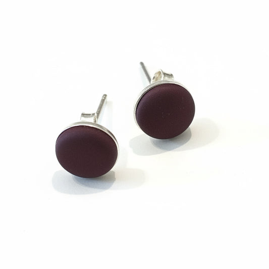 Sanctuary | Stud Earrings 8mm | Plum