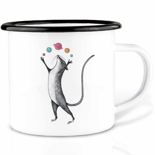 Enamel cup - Planet Mouse