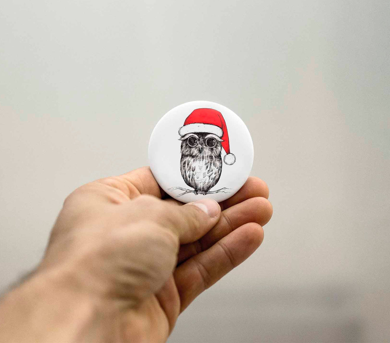Magnet - Christmas Owl