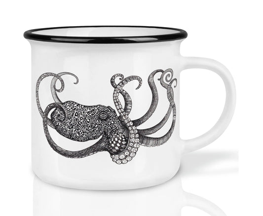 Hochwertige Keramiktasse - Oktopus