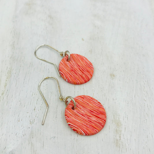 “Ardiente”  925 STERLING SILVER  - handmade Earring drops - by Stephanie Fraselle - Artisan Jewellery Design