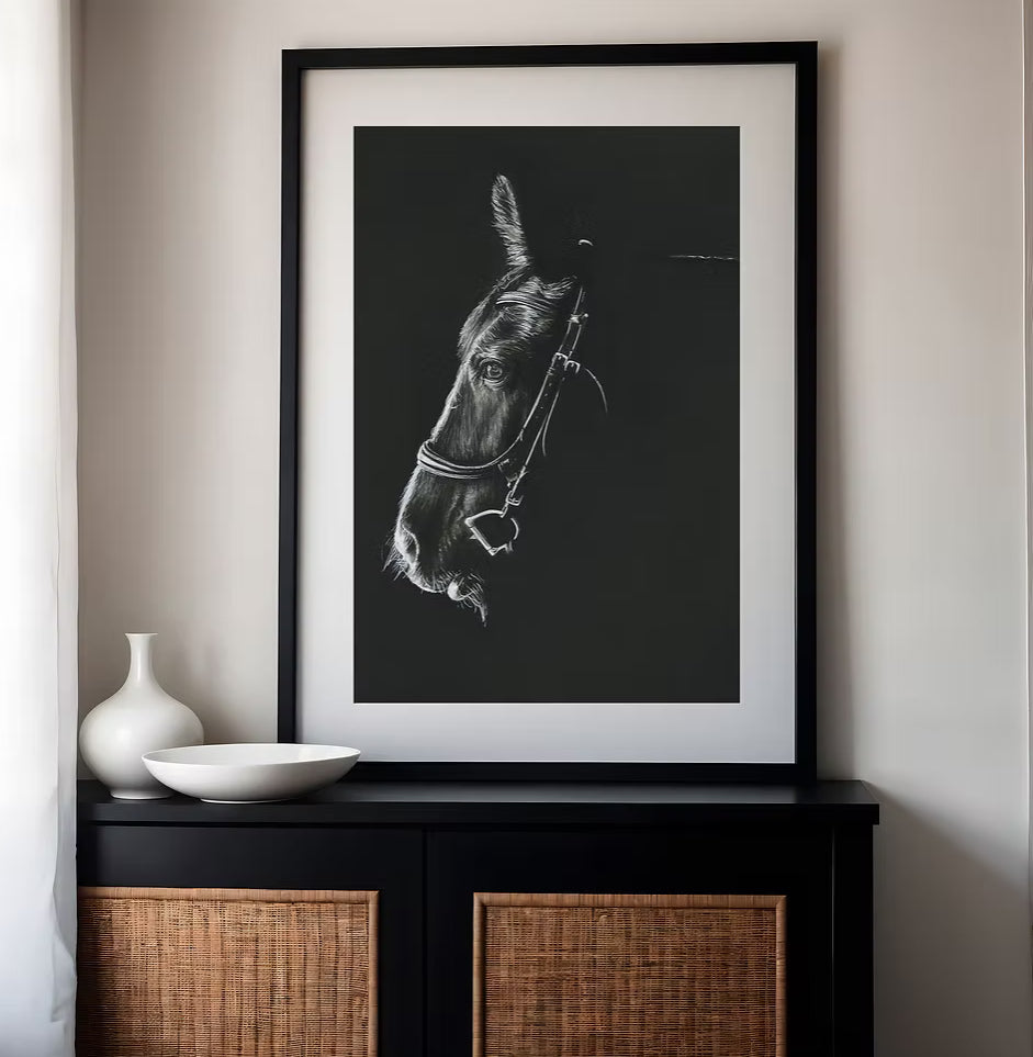 Horse Profile- Limited Edition Print