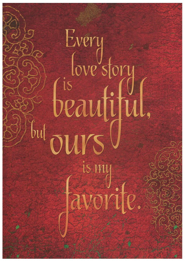 Every Love Story Greeting Card (Anniversary)
