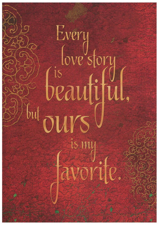 Every Love Story Greeting Card (Anniversary)