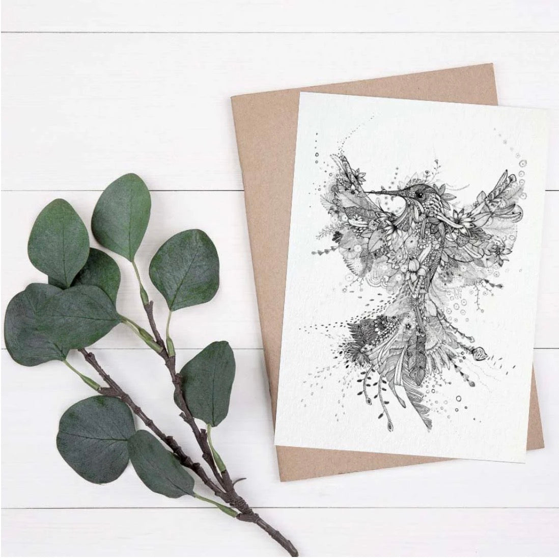 Postcard - Hummingbird